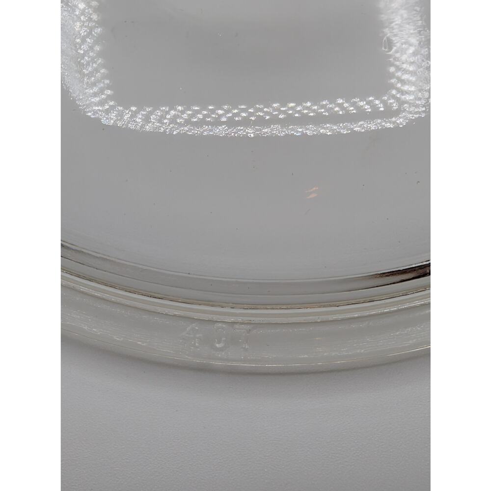 Vtg Anchor Hocking Fire King 447 Peach Lustre 1.5 Quart Casserole Dish W/ Lid - Picture 5 of 9